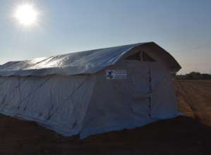 Overview of COOPI's school tent