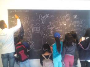 Children receive academic support