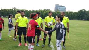 Huda-U16 Captain, before their group stage match.