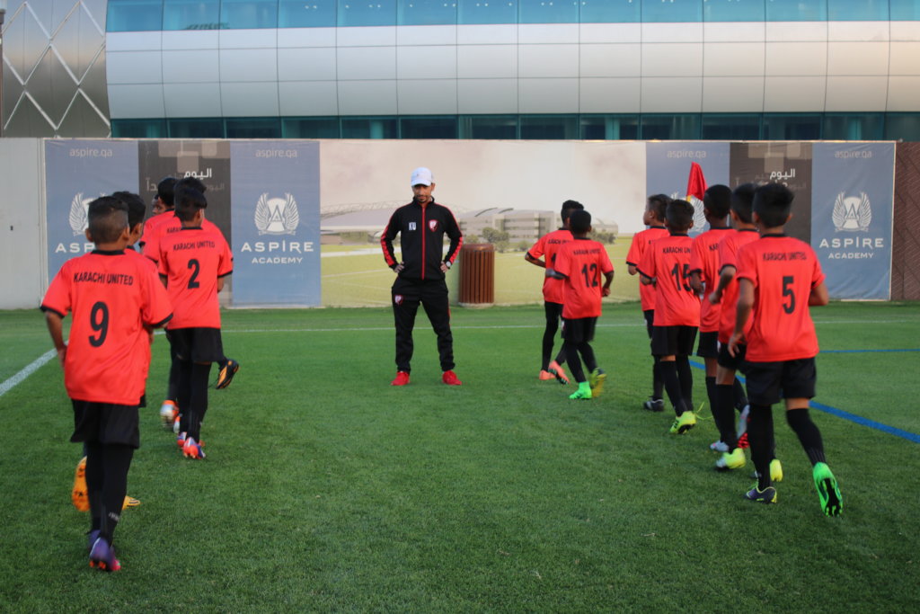 U12s in Qatar!