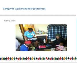 Caregiver support (family visits )