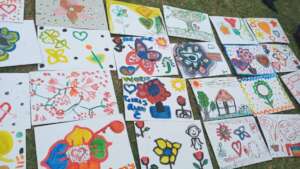 What makes you happy? Here's what the mentees drew