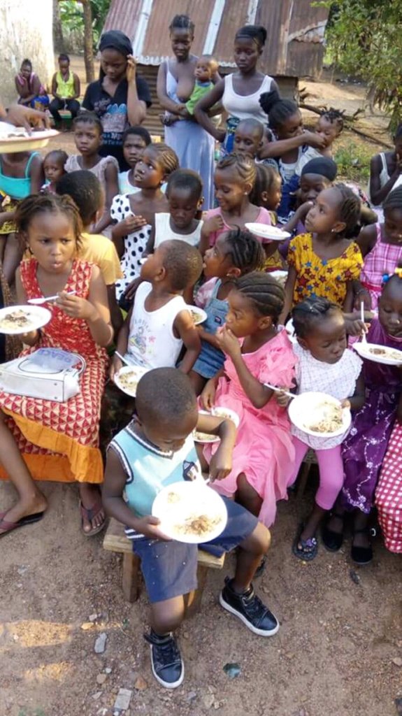 Feeding and Educating under privileged children