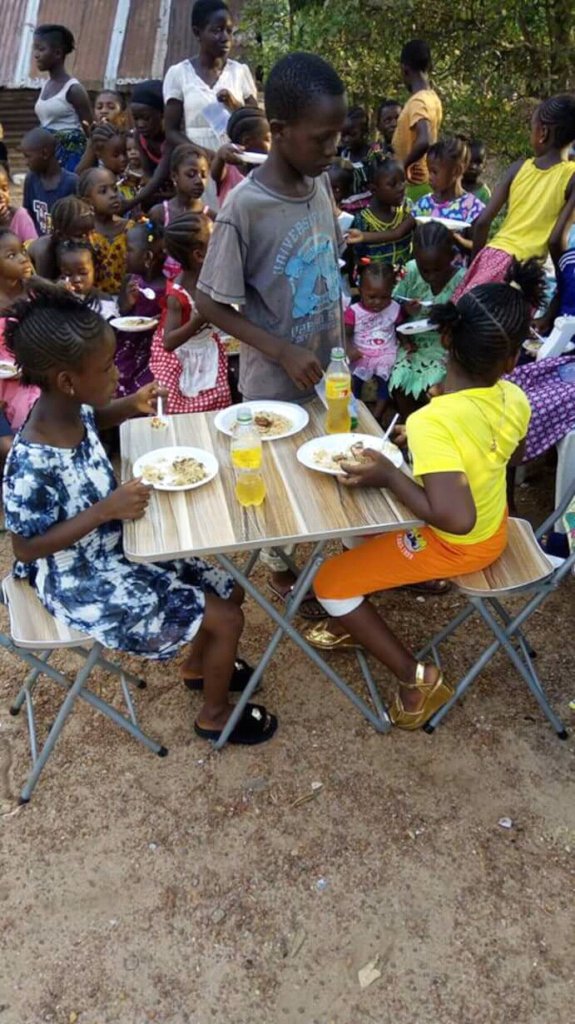 Feeding and Educating under privileged children
