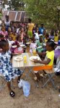 Feeding and Educating under privileged children