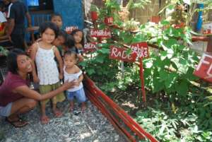 Feed children with their own harvest