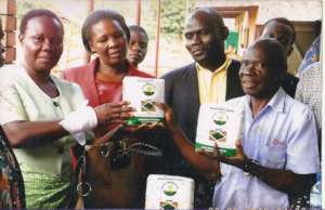 TRAINERS OF FARMERS AFTER THEIR WORKSHOP