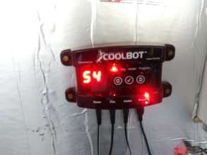 Cool Bot Keeps the Veggies Fresh before Market