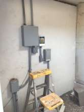 Electrical upgrades across the farm