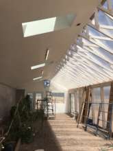 Finished Interior of Greenhouse