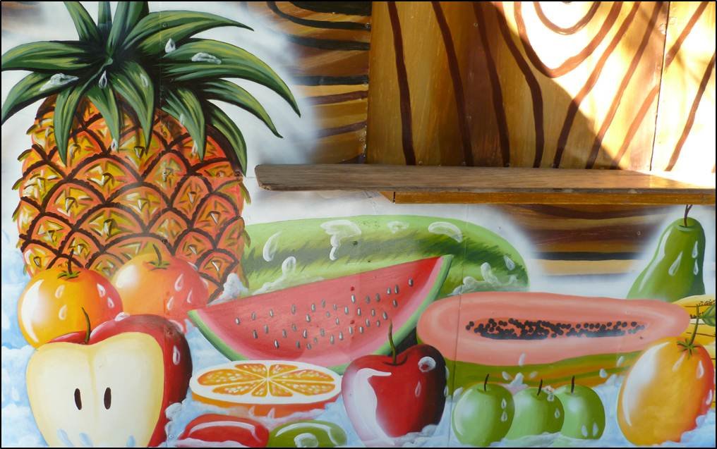 Painting of Fruit for Yogurt by Special Hands