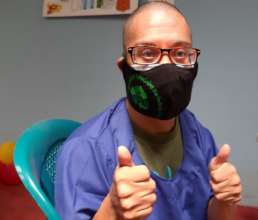 Johnny gives thumbs up for new selection room