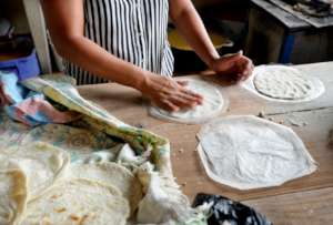 Making tortillas is accessible work