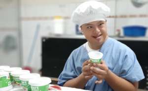 Another area of work is in the yogurt program