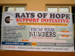 Rays Of Hope Support Initiative-Community Banner