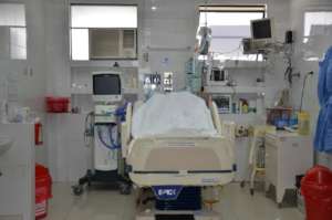 Hospital Bed and Equipment placed in Lima Hospital