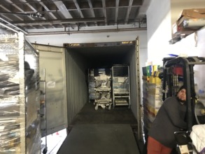 First of Four Containers bound for Peru