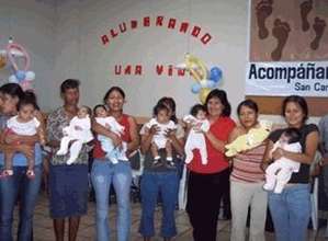 Mothers graduating from program