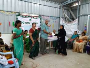 Education Support handed over to a child's parent