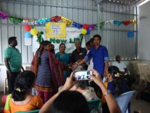 Children from Arangoor getting financial support