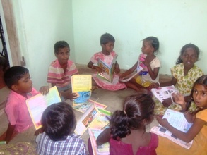 Danushkumar with his classmates