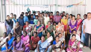 With other children who got education support