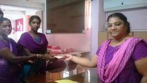Girl from Arangoor supported