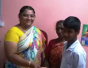 Boy from Thideer Nagar Supported