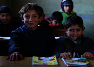 Brothers Omar and Ali  attend a SLP in Aleppo