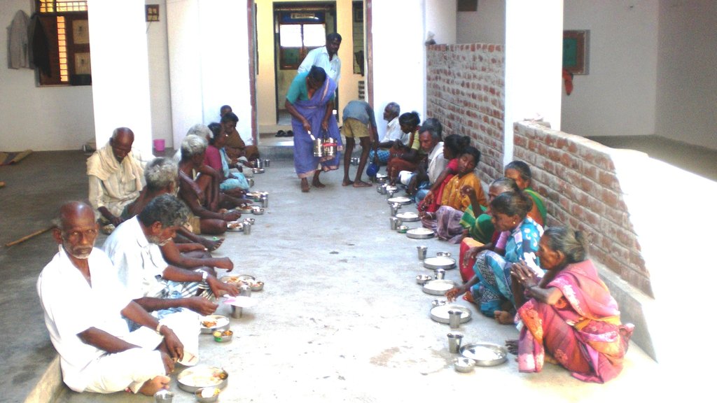 Monthly food expenses for 26 elders in our home