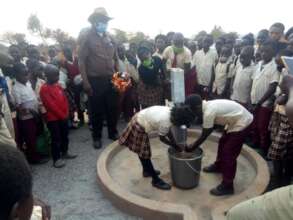 School Borehole donated by Kansanshi Mine