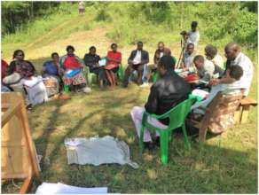 Group discussion on Mt. Elgon