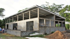 Construction progressing beautifully