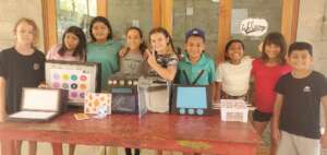 Student presentations on technology