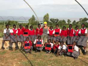 Kenra and Josh at the Write the World program