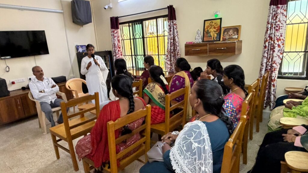 Meditation Session for women group of Prime Trust