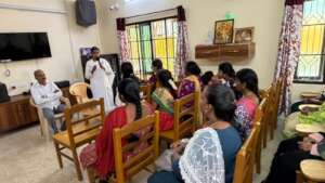 Meditation Session for women group of Prime Trust