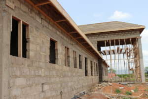 Front view of our permanent campus