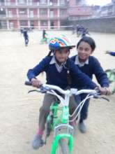 Support 24 Nepali Children To Learn To Ride a Bike