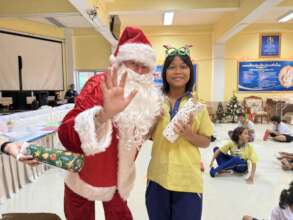 Thank you for your visit Santa