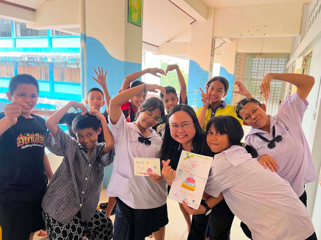 "Happy Birthday Teacher"