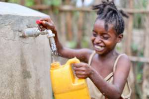 Clean water has arrived in Chano Dorga!