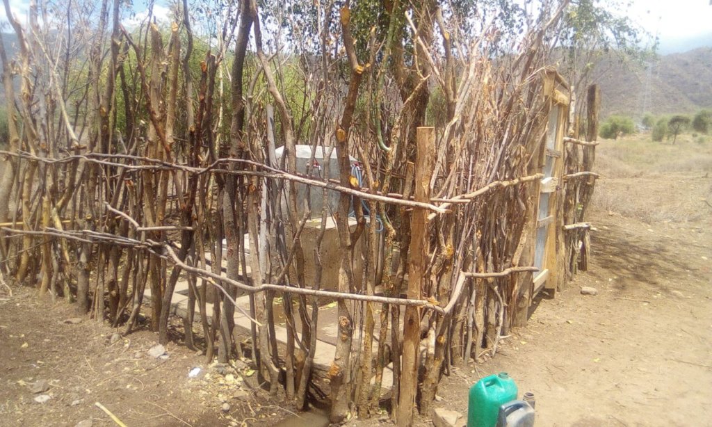 One of 15 new water points in Chano Dorga