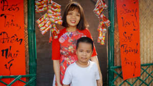 Lunar New Year is a time for families.