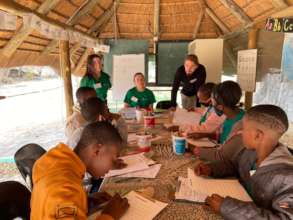 Picture of children in class.