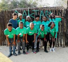 Volunteer & children
