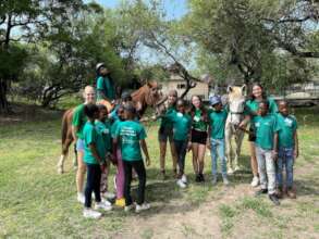 The horse riding experience