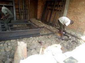 Delivery of the windows and doors.