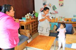 Dona Luz and Diana developing safe attachment