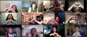 Our Virtual Faculty Members Send Love!